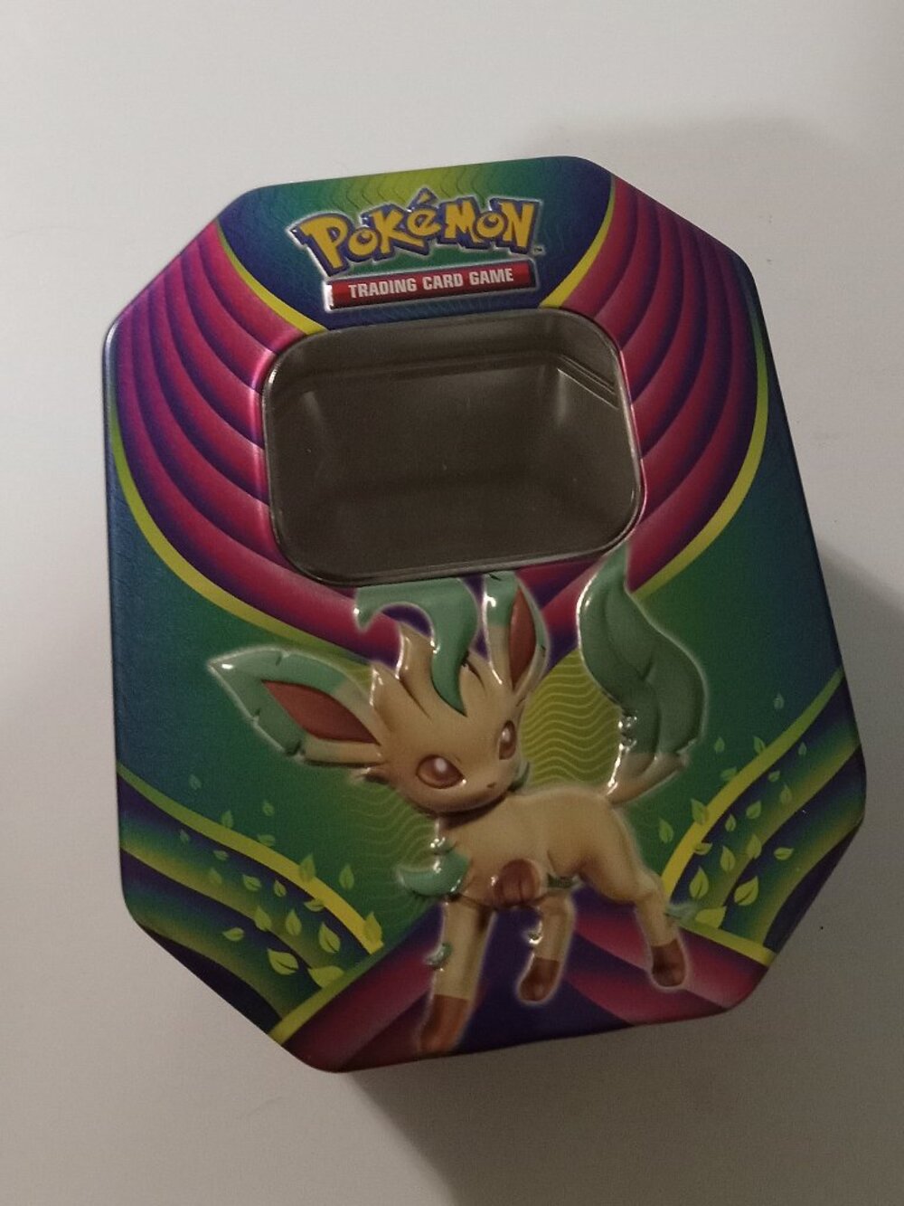 Pokémon TCG Phyllali-GX Collector's Box (Evolution Celebration Tin) Empty